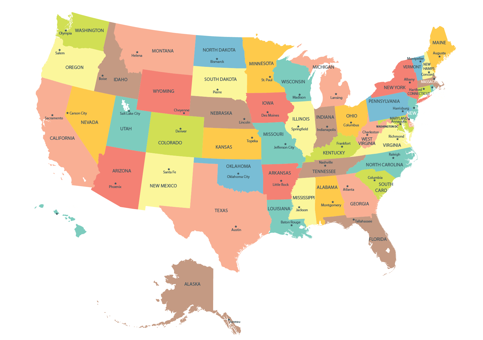 U.S. Reps Map